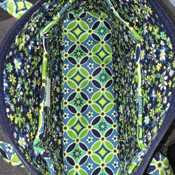 Green and Blue Vera Tote Bag - Picture 3 of 9